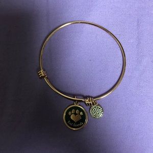 Faux Alex and ani dog bracelet